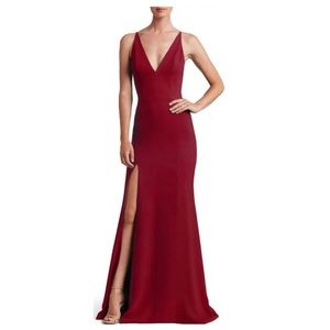 Dress The Population Iris Slit Dress